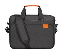 NONGYU Funda protectora de poliéster resistente al agua con correas de hombro para portátiles de 13.3 y 43.9 cm, 14 pulgadas, Gray