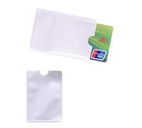 NONGYU Funda protectora para tarjetas de crédito de negocios, Clear, 9.1x6.3cm/3.58x2.48'', Transparente