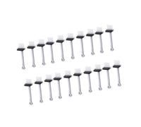 NONGYU Herramienta de limpieza de peine de diseño de doble cara, 20 unidades para una fácil eliminación de desechos de peines, cepillos, teclado, muebles, herramienta de limpieza