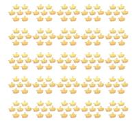 NONGYU Paquete de 100 colgantes de aleación resistentes a las alergias y seguros para decoración de joyas, cómodos de llevar para pieles sensibles, talla única, como se describe