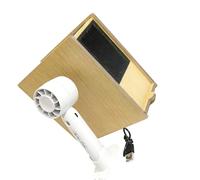 NONGYU Removedor de cáscaras de dieta aviar hecho de madera con acabado suave para nutrición equilibrada, separador de partículas de madera para pájaros