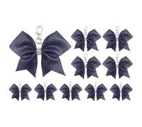 NONGYU Soporte para entusiastas del aire libre con cierre seguro y colgante de lazo brillante para un mantenimiento seguro durante las aventuras. Llavero resistente, azul marino, Talla única