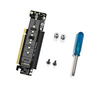 NONGYU Tarjeta de división de carril PCIe5.0 PCIe5.0 Adaptador de expansión para transferencia de datos rápida y personalizable, mejora NVMe