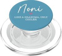Noni Like A Grandma Only Cooler Heart Mother's Day Noni PopSockets PopGrip para MagSafe