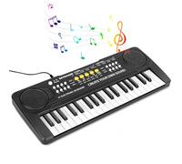 NonKob Piano Electrico Teclado Musical Infantil y Principiantes, 37 Mini Teclas Teclado Piano Digital, Portátil Electronico Instrumentos Musicales para Niño 2 3 4 5 6+ años