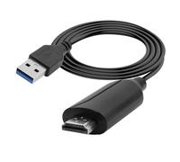 NonMiFyR 1 Cable Convertidor de Video Tarjeta de Captura Adaptador Plug and Play Adecuado para Transmisión de Contenido Clases en Línea Grabación Diaria