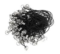 NonMiFyR 100 Piezas de para Celular, Joyas para Celular, Colgantes para Celular - Colores, Negro, 2.73Pulgadas