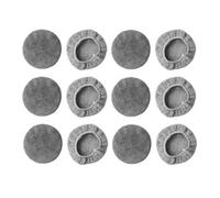 NonMiFyR 12 Almohadillas de Repuesto para Robot Limpiacristales. Almohadillas de Microfibra para Limpiar Azulejos, Puertas Y Cristales, Textura de Vellón, Individual