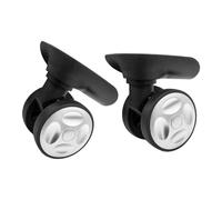 NonMiFyR 2 Ruedas de Repuesto para Equipaje, Ruedas giratorias silenciosas con rotación de 360 Grados para Maletas de Viaje, carritos de al