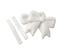 NonMiFyR 2X Accesorios para Auriculares, Lazos Decorativos, Lindos Accesorios para Auriculares, Accesorios para Streamers Y, Blanco