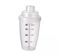 NonMiFyR 2X Botella Mezcladora para Mezclar en Polvo, Multifunción, 200 Ml, Ideal para Viajes, Exteriores, Y Gimnasios.