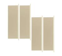 NonMiFyR 4 Paneles de Cubierta para La Salida de Ventilación de La Secadora, Solapas de Cubierta para La Ventilación de La Secadora, de Calidad, Resist, Beige