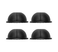 NonMiFyR 4 Piezas de Soportes Laterales para Maletas, Patas para Maletas, Repuestos para Maletas, Almohadillas para Patas de Maletas con Ruedas, Estilo C