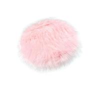 NonMiFyR Alfombra de Felpa Suave, Fondo Pequeño para Fotos de Productos, Accesorios Fotográficos de Lujo para Fotografía de Escritorio, Dormitorio, Artículos P, Ronda Rosa, Individual