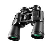 NonMiFyR Binoculares 20x50 para Adultos, de Alta Potencia y con luz, Ideales para fútbol, Camping, observación de Aves, Turismo y conciertos, Negro