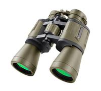 NonMiFyR Binoculares 20x50 para Adultos, de Alta Potencia y con luz, Ideales para fútbol, Camping, observación de Aves, Turismo y conciertos, Caqui