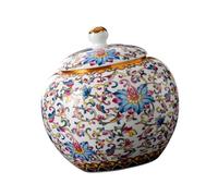 NonMiFyR Bote de Almacenamiento para Té, Recipiente de Almacenamiento de Latas con Tapa Hermética, Decorativo, a Prueba de Humedad, Recipientes para Té, Azúcar