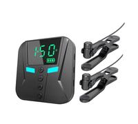 NonMiFyR Botón Telefónico Automático, Y Multifuncional, de Color Negro, Ideal para Diversas Actividades, 2 Abrazaderas