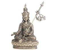 NonMiFyR Buda Estatua de Latón Figura de Bodhisattva Sentado sobre Loto Escultura Decorativa Adecuada para Oficina Sala de Estar Dormitorio