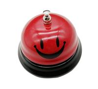 NonMiFyR Campanas de Mostrador para La Barra de La Mesa del Hotel, Rojo, Individual