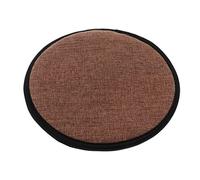 NonMiFyR Cojín Antideslizante de Espuma Viscoelástica Color Marrón, Ideal para Oficina, Cocina O Comedor. Resistente Y, tal como se describe, Ronda 28cm