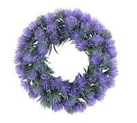 NonMiFyR Corona de Lavanda, Corona de Flores, Corona de Primavera, Corona Decorativa de Verano.