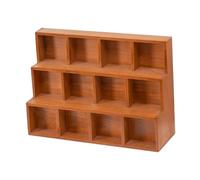 NonMiFyR Estantería de Almacenamiento de Pared, Vitrina, Organizador de Escritorio Resistente Que Ahorra Espacio, Estante de Almacenamiento para Tazas de Té Y