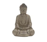 NonMiFyR Estatua de Buda, Escultura de Resina, Artesanía, Adorno de Buda Feng Shui, Escultura de Buda para Decoración de Escritorio, Oficina Y Jardín, Estilo un, Individual
