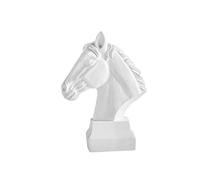 NonMiFyR Estatua de Cabeza de Caballo, Decoración de Caballo, Figuras de Resina, Escultura, Obra de Arte para Escritorio, Sala de Estar, Dormitorio, Estantería, s