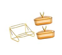 NonMiFyR Frutero de Varios Niveles Bandeja Central para Frutas Soporte para Servir Alimentos Y Organizador de Verduras Material PP Extraíble Adecuado para, Style a 2 Grids, Individual