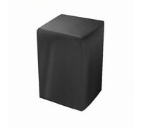 NonMiFyR Funda Protectora de Audio para Altavoz Rectangular Impermeable Fabricada Oxford 210D con Recubrimiento Resistente para Proteger Equipo Contra Polvo y , Negro , 30.5 28 46cm