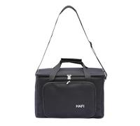 NonMiFyR Funda Protectora para Altavoz con Base de Goma Y Múltiples Compartimentos de Almacenamiento con Asa Superior Y Correa de Hombro Ajustable, 38 Cm X 18 Cm X 26