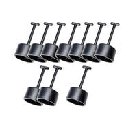 NonMiFyR Herramienta de extracción de anillo de casquillo E27, 10 piezas, fácil de usar, antideslizante, ajuste universal, 6 Dientes