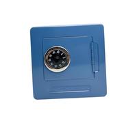 NonMiFyR Hucha Infantil con Contraseña - Pequeña Caja de Dinero con Protección por Contraseña para Niños - Regalo Práctico, Azul