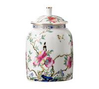 NonMiFyR Jarrón de para Té, Centro de Mesa, Tarro de Tipo, Tarro de Almacenamiento de Alimentos para Mesa, Escritorio O Rincón, Granada, Individual