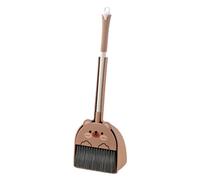 NonMiFyR Juego de Escoba Y Recogedor Pequeño, Juego de Limpieza, Juguete de Barrido, Regalo para Niñas, Juego de Limpieza para El Hogar, Oso, Individual