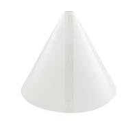 NonMiFyR Light Cone Cono Fotográfico Difusor para Objetos Reflectantes Material Iluminación Suave Función Estable Adecuado para Tomas de Producto, 30x33x3.8 Cm