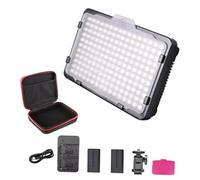 NonMiFyR Luz LED para Cámara, Lámpara de Vídeo Brillante de Relleno para Bodas, Fotografía Al Aire Libre, Ideal para Videocámaras, Teléfonos Y Portátiles, Estilo D