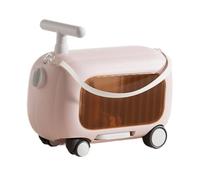 NonMiFyR Maleta de Viaje con Ruedas, compacta, Ligera, para niños y niñas, Rosa