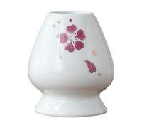 NonMiFyR Matcha Soporte de de Té Titular de de Japonesa Porta Cerámica Accesorios Mini Cuenco Artesanal Adecuado para Regalo, Estilo B, Individual