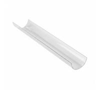 NonMiFyR Molde para Rollo de Pastel Molde para Pastel Enrollado Tubo Acrílico Transparente Herramienta Reutilizable para Hornear Función Moldeadora Adecuado, Grande