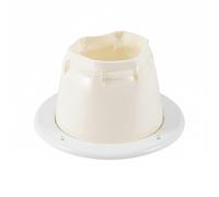 NonMiFyR Nylon Cable Sleeve Adaptador de Cables Náutico Funda de Nylon para Instalación Seguro Gestionador de Cables Adecuado para Yates Ambientes Húmedos y RV, Blanco
