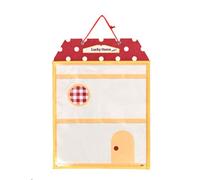 NonMiFyR Organizador Colgante para Juguetes con Ventana de Visualización, Organizador Colgante de Fieltro Antipolvo con Bolsillo, Adecuado para Habitaciones In, tal como se describe, 57.5 Cm X 43 Cm