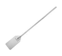 NonMiFyR Paleta Mezcladora de Acero Inoxidable, Extralarga, 32 Pulgadas, Accesorios, Paleta Mezcladora Plana, Cuchara para Cocinar Y Mezclar Cangrejos.