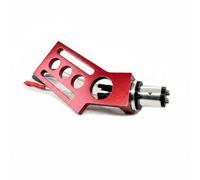 NonMiFyR Portacápsulas de Tocadiscos Headshell Portacápsulas Portaagujas Brazo Fonocaptor con Ranuras de Ajuste para Alineación Precisa y Conector Estándar de, Rojo