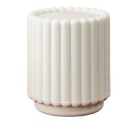 NonMiFyR Presione para Abrir: Papelera de, Contenedor de Residuos con Diseño, Blanco, Individual