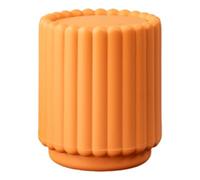 NonMiFyR Presione para Abrir: Papelera de, Contenedor de Residuos con Diseño, Naranja, Individual
