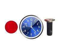 NonMiFyR Reloj para El Salpicadero del Coche, Relojes para La Rejilla de Ventilación del Coche, Relojes Mecánicos Luminosos, Decoración Universal para El Coche, Azul, Individual