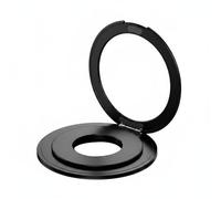 NonMiFyR Soporte de Tablet Soporte de Escritorio Base Ajustable Soporte Plegable Rotación360 Grados Estable Material Resistente Fácil de Adecuado para, Negro