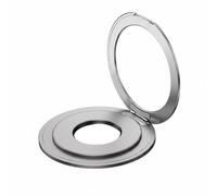 NonMiFyR Soporte de Tablet Soporte de Escritorio Base Ajustable Soporte Plegable Rotación360 Grados Estable Material Resistente Fácil de Adecuado para, Plateado